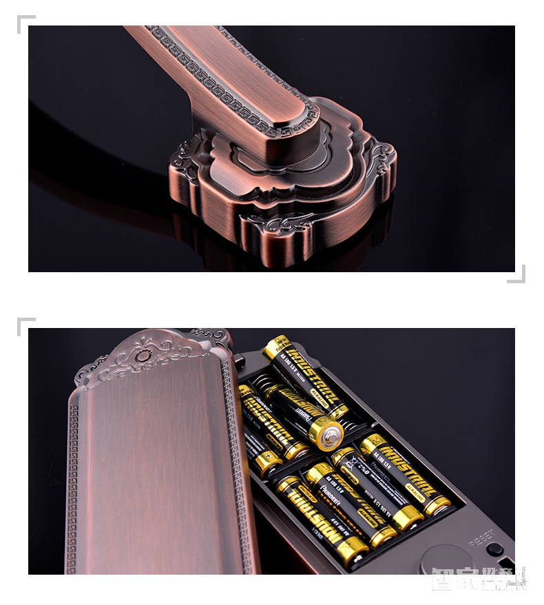 钛合金智能锁OLED显示屏、HUNE触摸技术详情图六